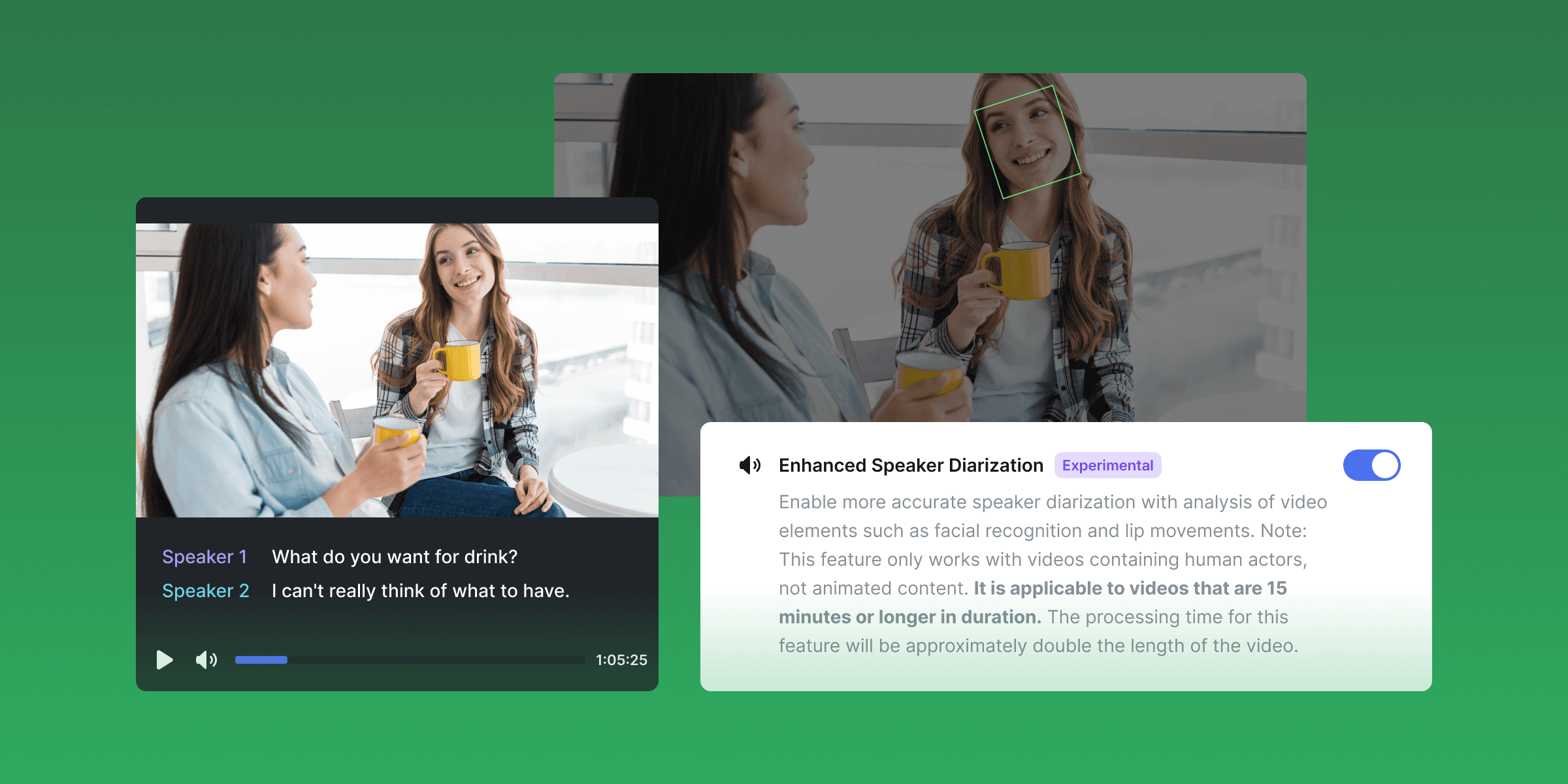 Leveraging Speaker Diarization for MediaCAT’s Auto Transcription Tool